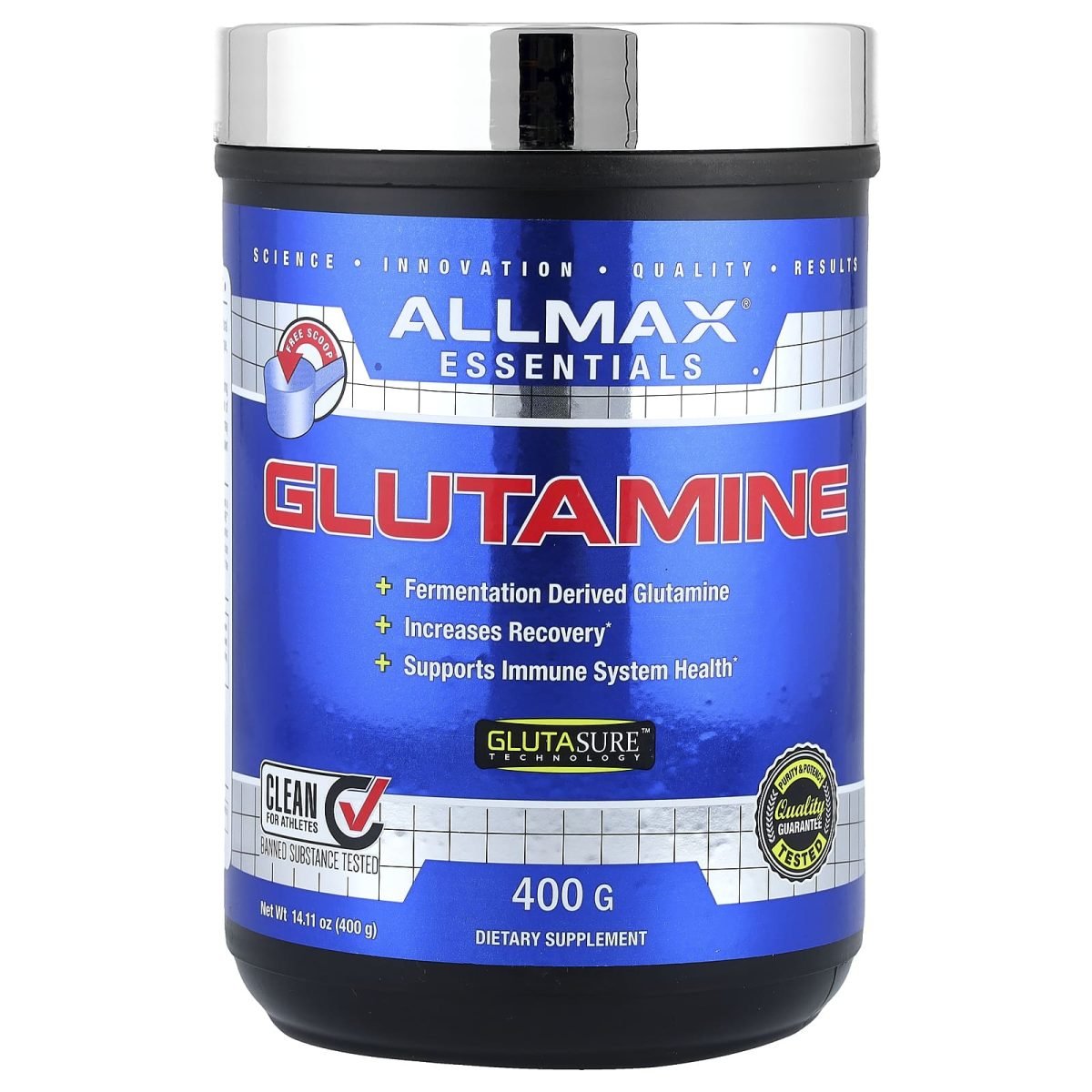 ALLMAX, Essentials, Glutamina, 400 g (14,11 oz)