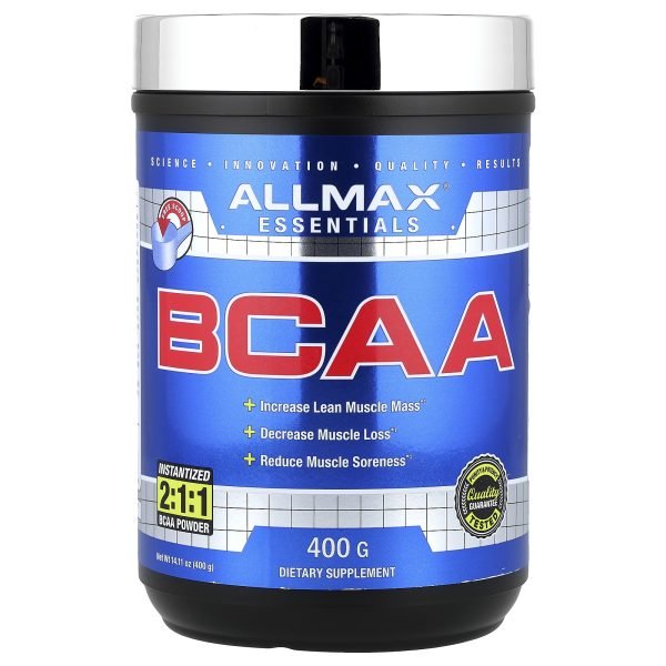 ALLMAX, Essentials, BCAA, 400 g (14,11 oz)