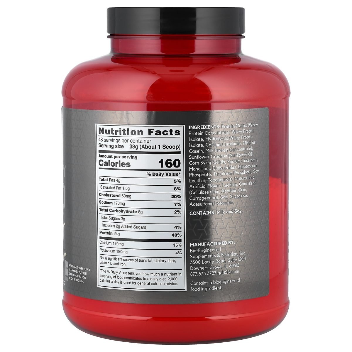 BSN, Syntha-6® Edge, Mistura para Bebida de Proteína em Pó, Vanilla Milkshake, 1,82 kg (4,01 lb), foto 2