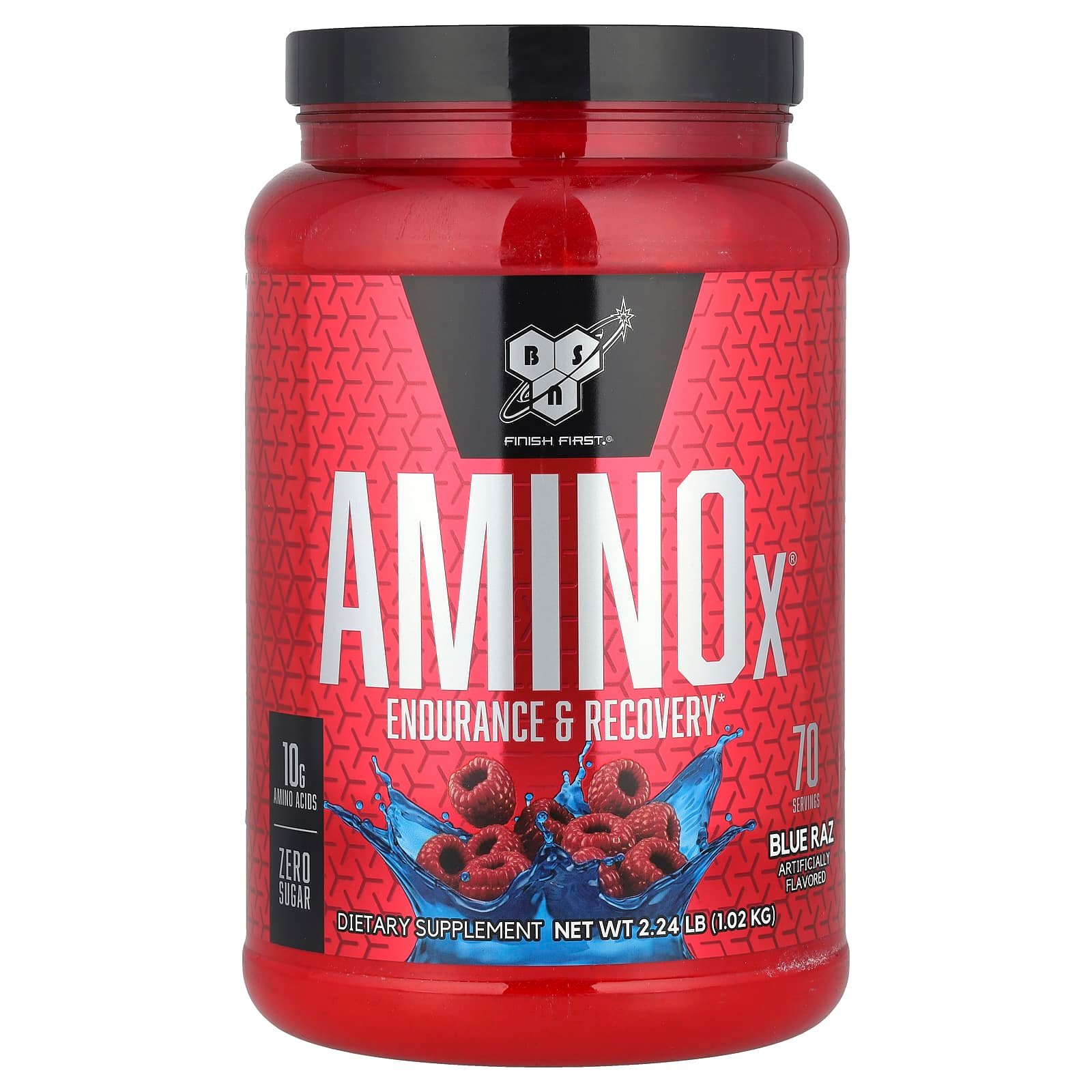 BSN, AminoX®, Resistência e Recuperação, Blue Raz, 1,02 kg (2,24 lb)