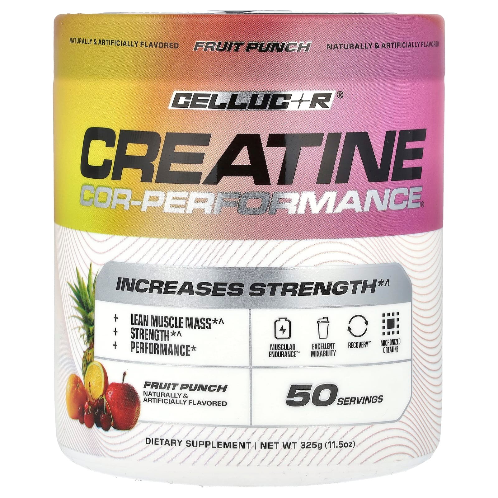 C4 / Cellucor, Creatina COR-Performance®, Fruit Punch, 325 g (11,5 oz)