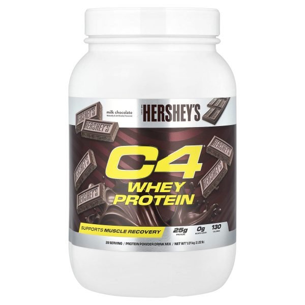 C4 / Cellucor, Proteína Whey C4®, Milk Chocolate, 1,01 kg (2,22 lb)