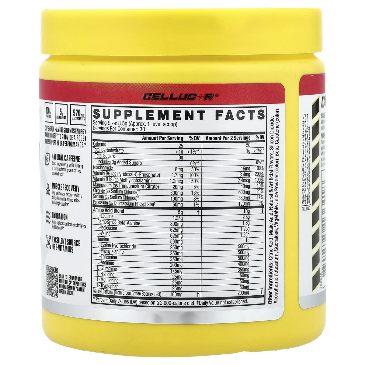 C4 / Cellucor, C4® Energy + Aminos, Fruit Punch, 9 oz (255 g), foto 2