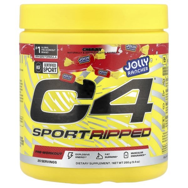 C4 / Cellucor, C4® Sport Ripped, Pre-Workout, Cherry, 9.4 oz (266 g)