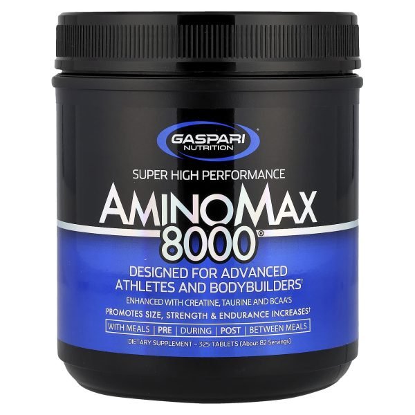 Gaspari Nutrition, AminoMax 8000®, 325 Comprimidos