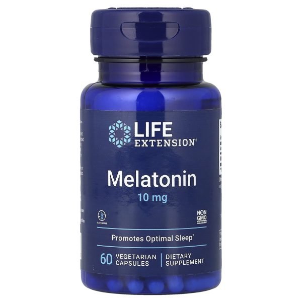 Life Extension, Melatonin, 10 mg, 60 Vegetarian Capsules
