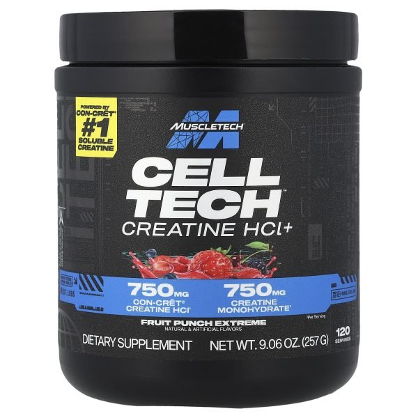 MuscleTech, Cell Tech™ Creactor®, Fruit Punch Extreme, 274 g (9,65 oz)