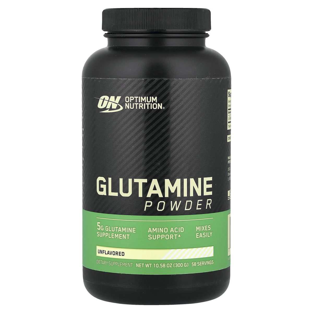 Optimum Nutrition, Glutamina em Pó, Unflavored, 300 g (10,58 oz)