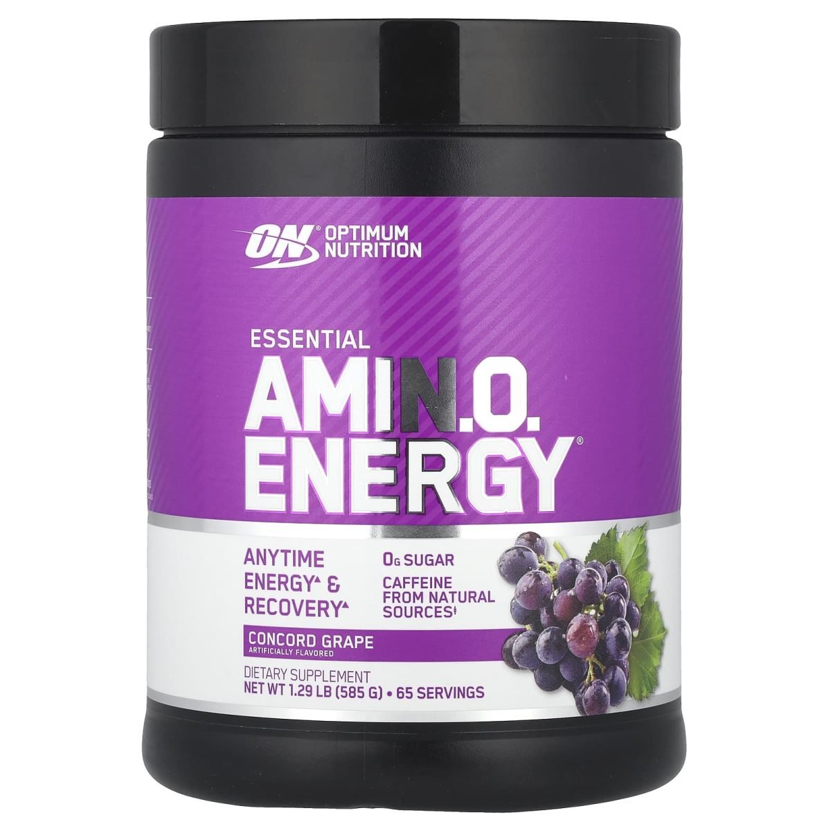 Optimum Nutrition, Essential Amin.O. Energy®, Concord Grape, 585 g (1,29 lb)