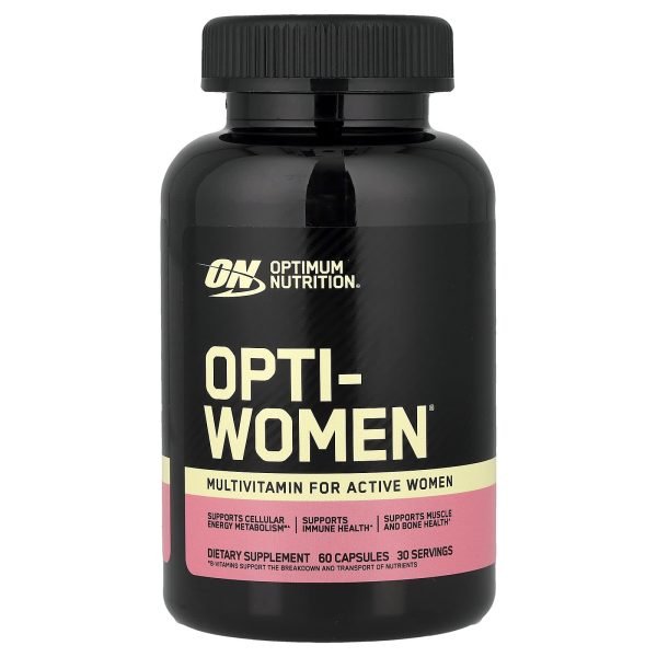 Optimum Nutrition, Opti-Women®, Multivitamínico para Mulheres Ativas, 60 Cápsulas
