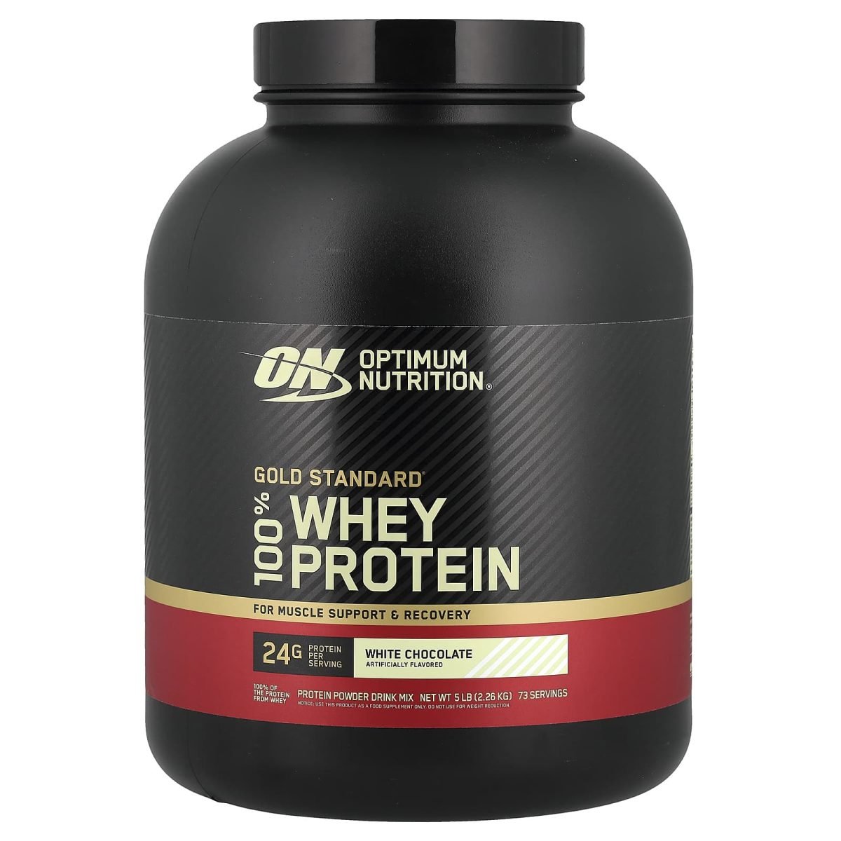 Optimum Nutrition, Gold Standard® 100% Whey Protein, White Chocolate, 2,26 kg (5 lb)