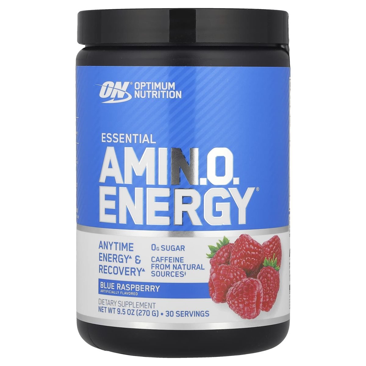 Optimum Nutrition, Essential Amin.O. Energy®, Blue Raspberry, 270 g (9,5 oz)