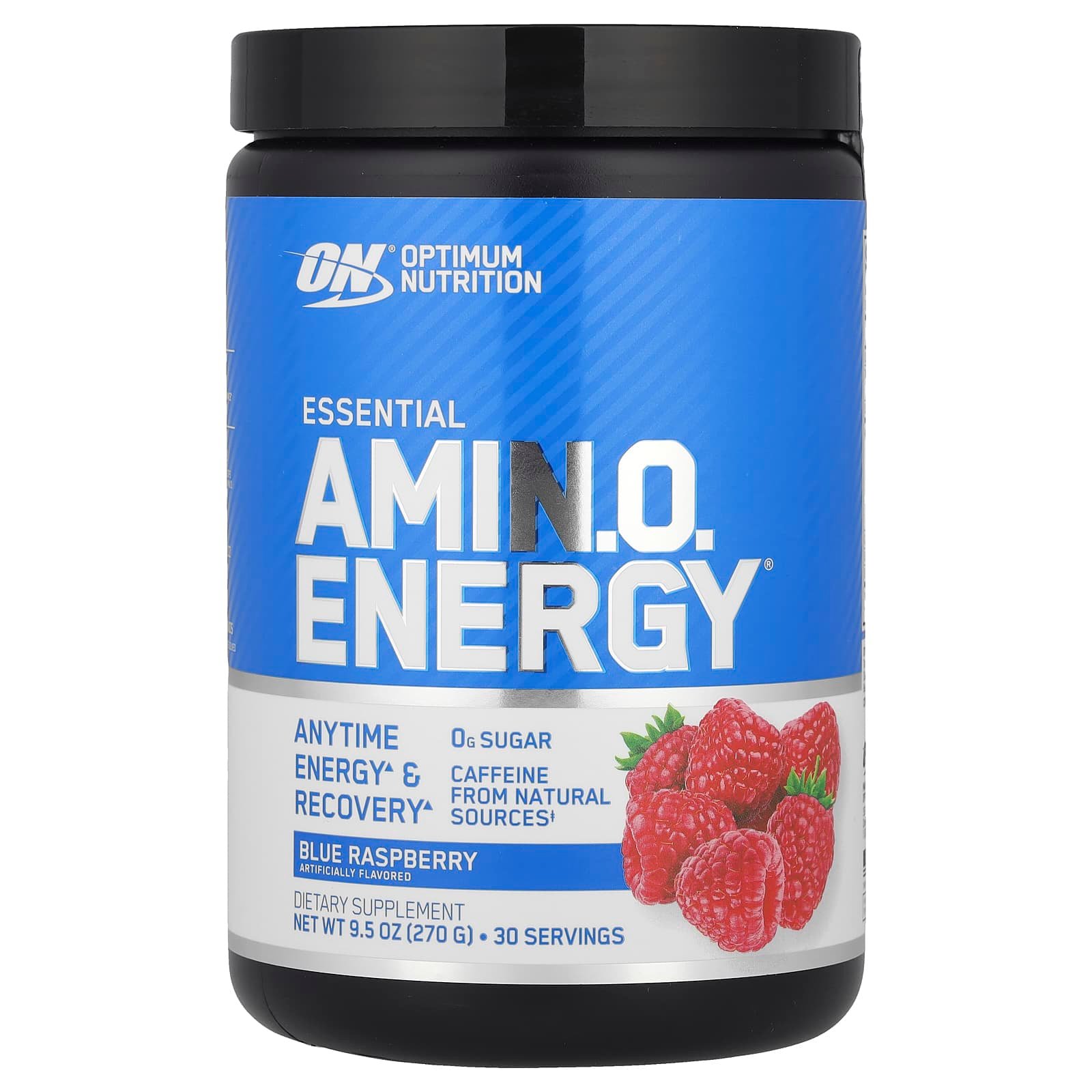 Optimum Nutrition, Essential Amin.O. Energy®, Blue Raspberry, 270 g (9,5 oz)