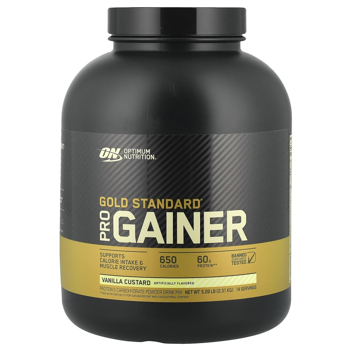 Optimum Nutrition, Gold Standard® Pro Gainer, Vanilla Custard, 2,31 kg (5,09 lb)