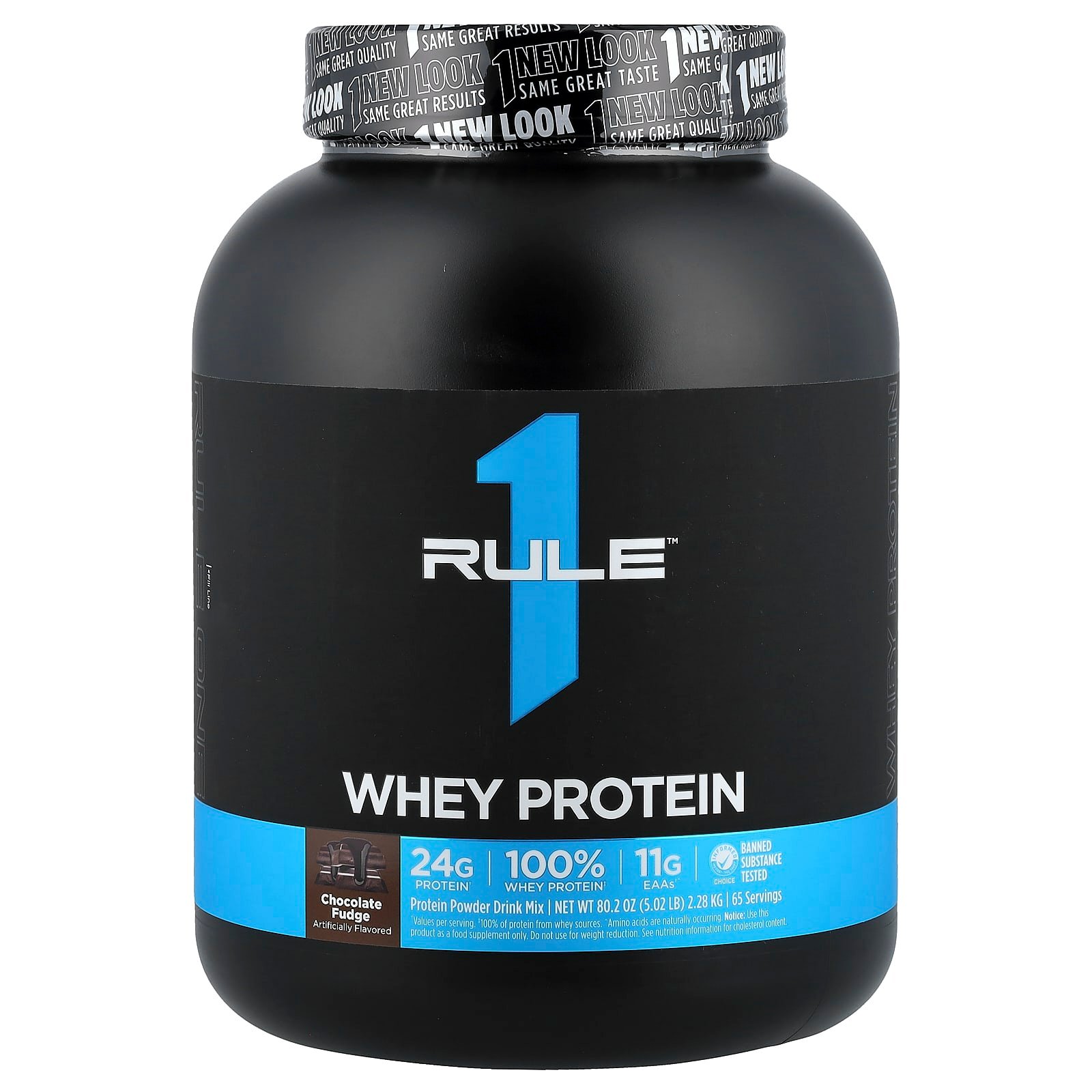 Rule One Proteins, Proteína Whey, Chocolate Fudge, 2,28 kg (5,02 lb)