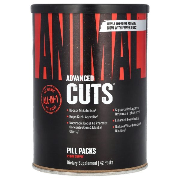 Animal, Advanced Cuts®, Pill Packs, 42 Packs
