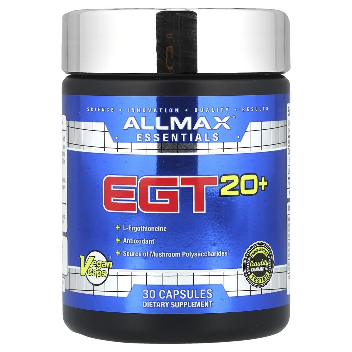 ALLMAX, EGT 20+, 30 Cápsulas