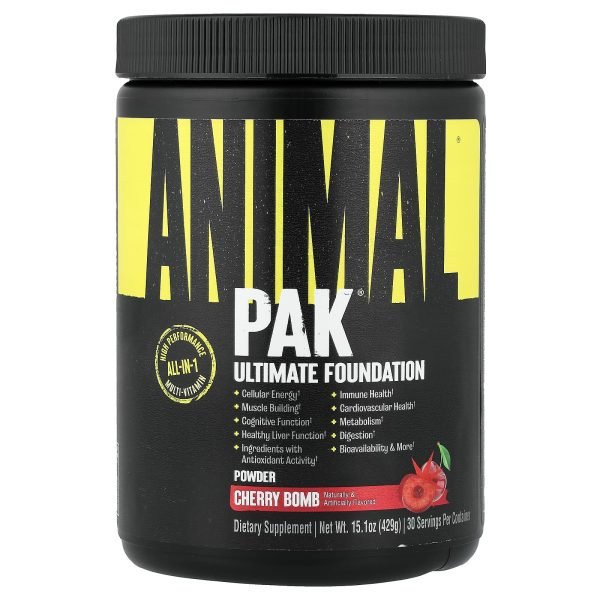 Animal, Pak®, Ultimate Foundation, Cherry Bomb, 15.1 oz (429 g)