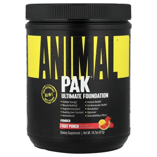 Animal, Pak®, Ultimate Foundation, Fruit Punch, 14.7 oz (417 g)