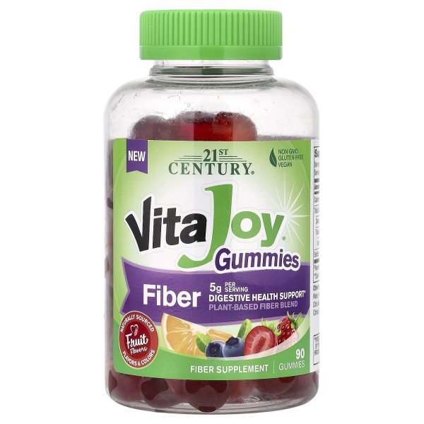 21st Century, Gomas VitaJoy®, Fibra, Fruit, 90 Gomas