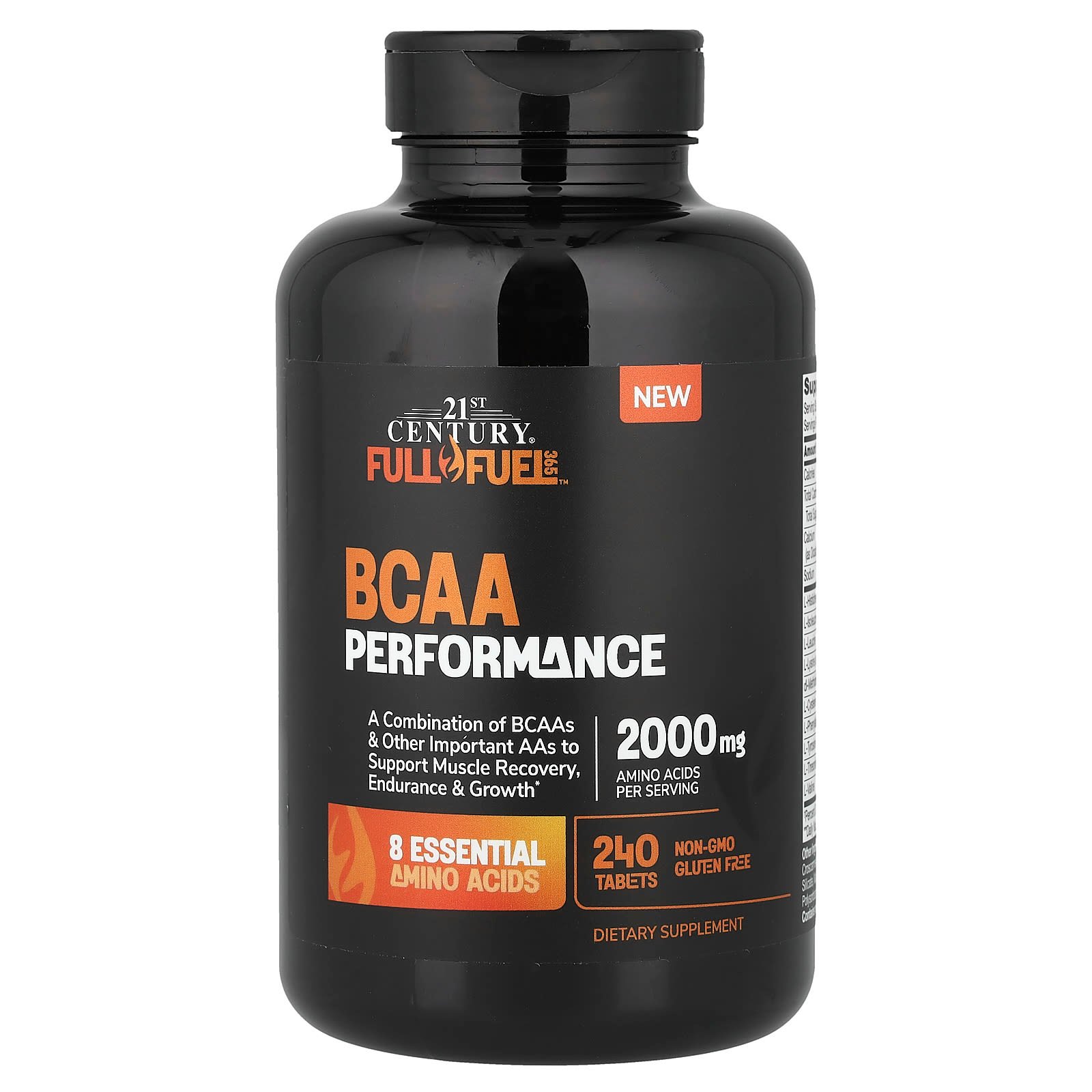 21st Century, Full Fuel 365™, BCAA Performance, 240 Comprimidos