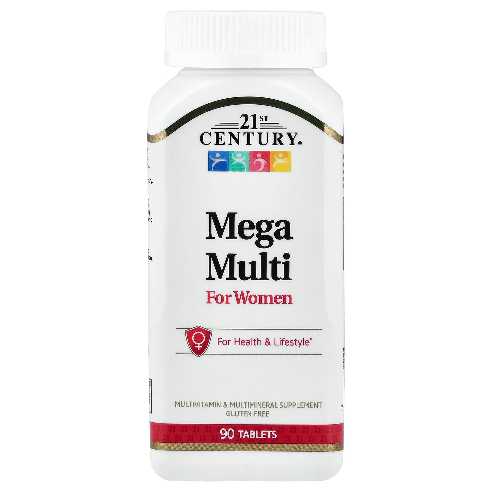 21st Century, Mega Multi, para Mulheres, 90 Comprimidos