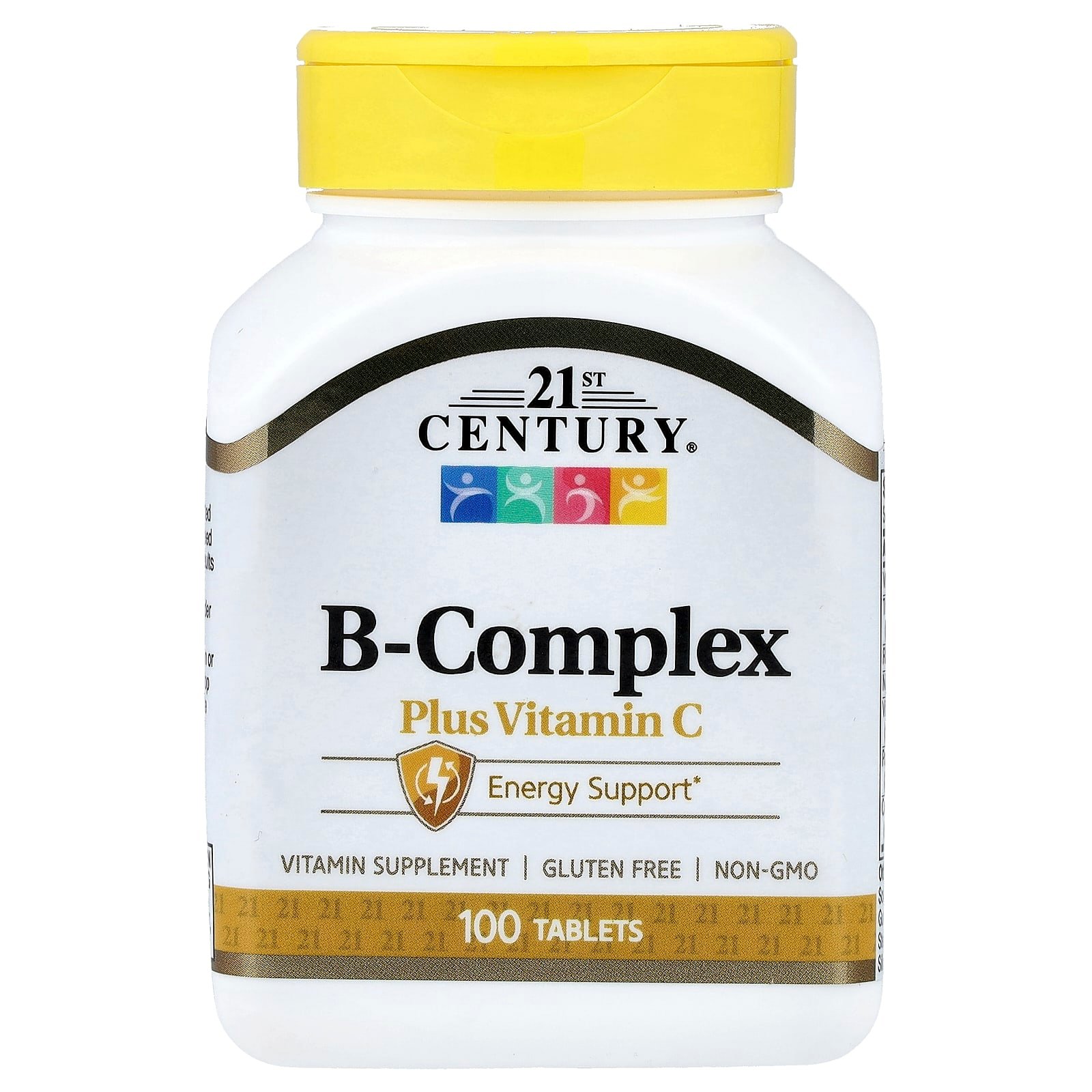 21st Century, Complexo B e Vitamina C, 100 Comprimidos