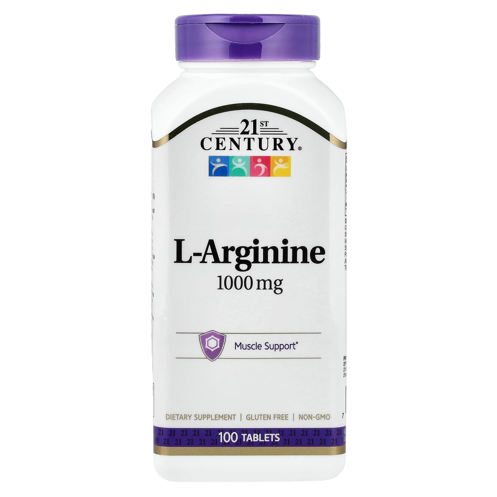 21st Century, L-arginina, 1.000 mg, 100 Comprimidos