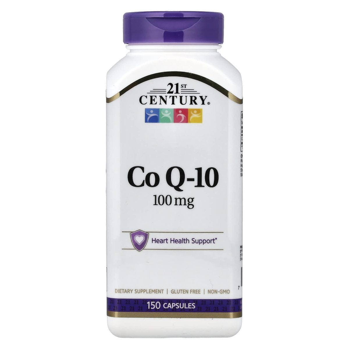 21st Century, CoQ10, 100 mg, 150 Cápsulas