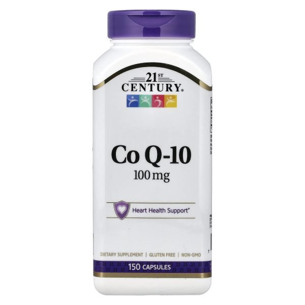 21st Century, CoQ10, 100 mg, 150 Cápsulas