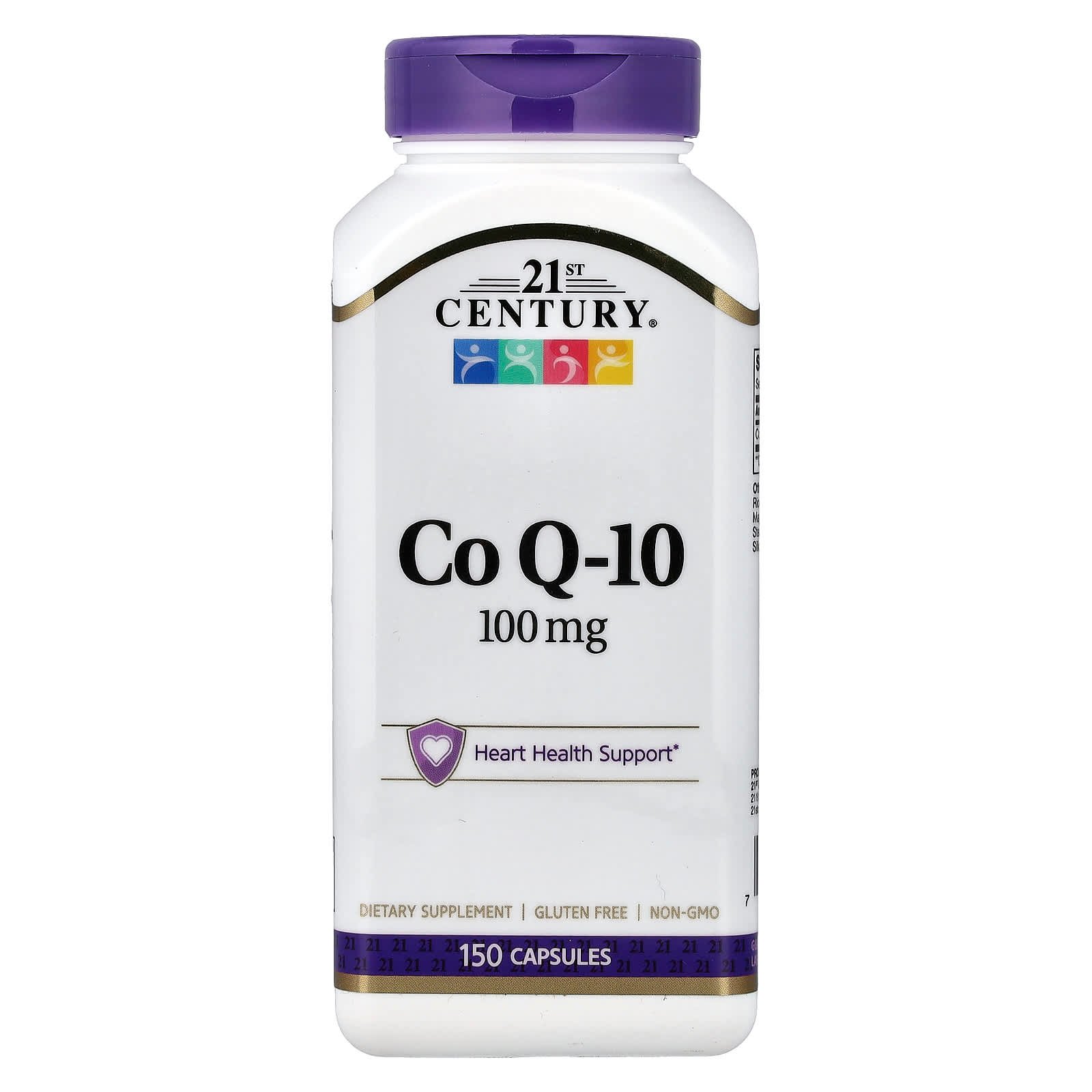 21st Century, CoQ10, 100 mg, 150 Cápsulas