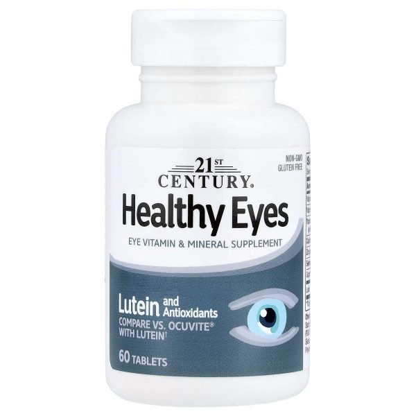 21st Century, Healthy Eyes, Luteína e Antioxidantes, 60 Comprimidos