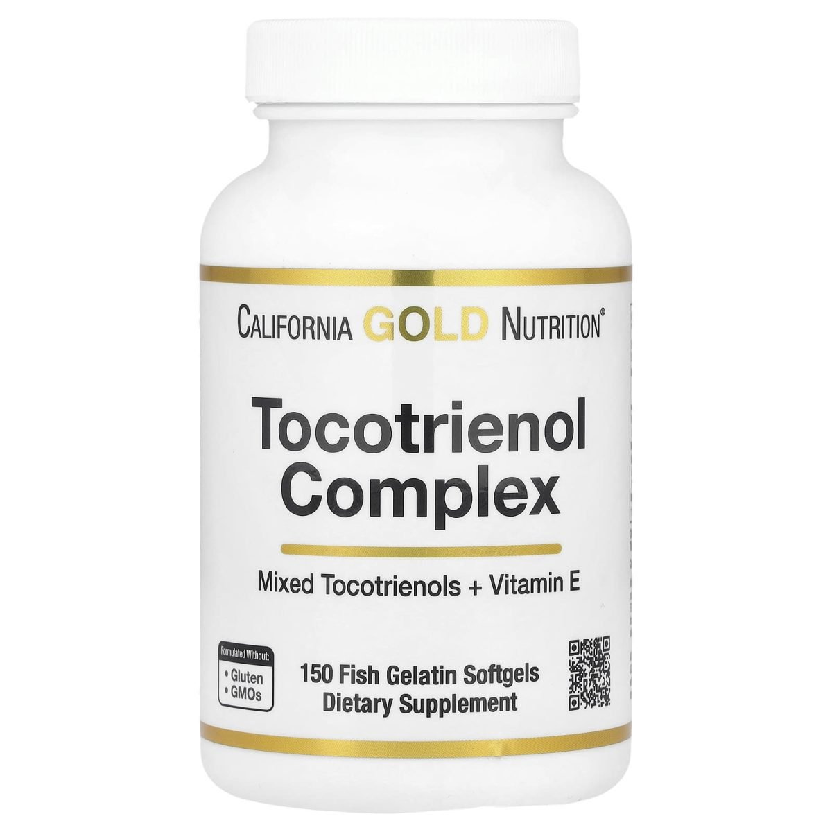 California Gold Nutrition, Complexo de Tocotrienol com Vitamina E, 150 Cápsulas Softgel de Gelatina de Peixe