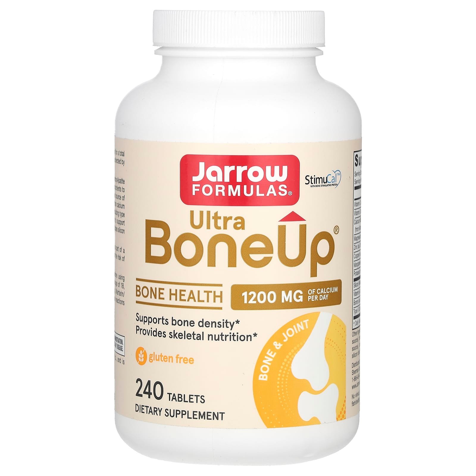 Jarrow Formulas, Ultra BoneUp, 1.200 mg, 240 comprimidos