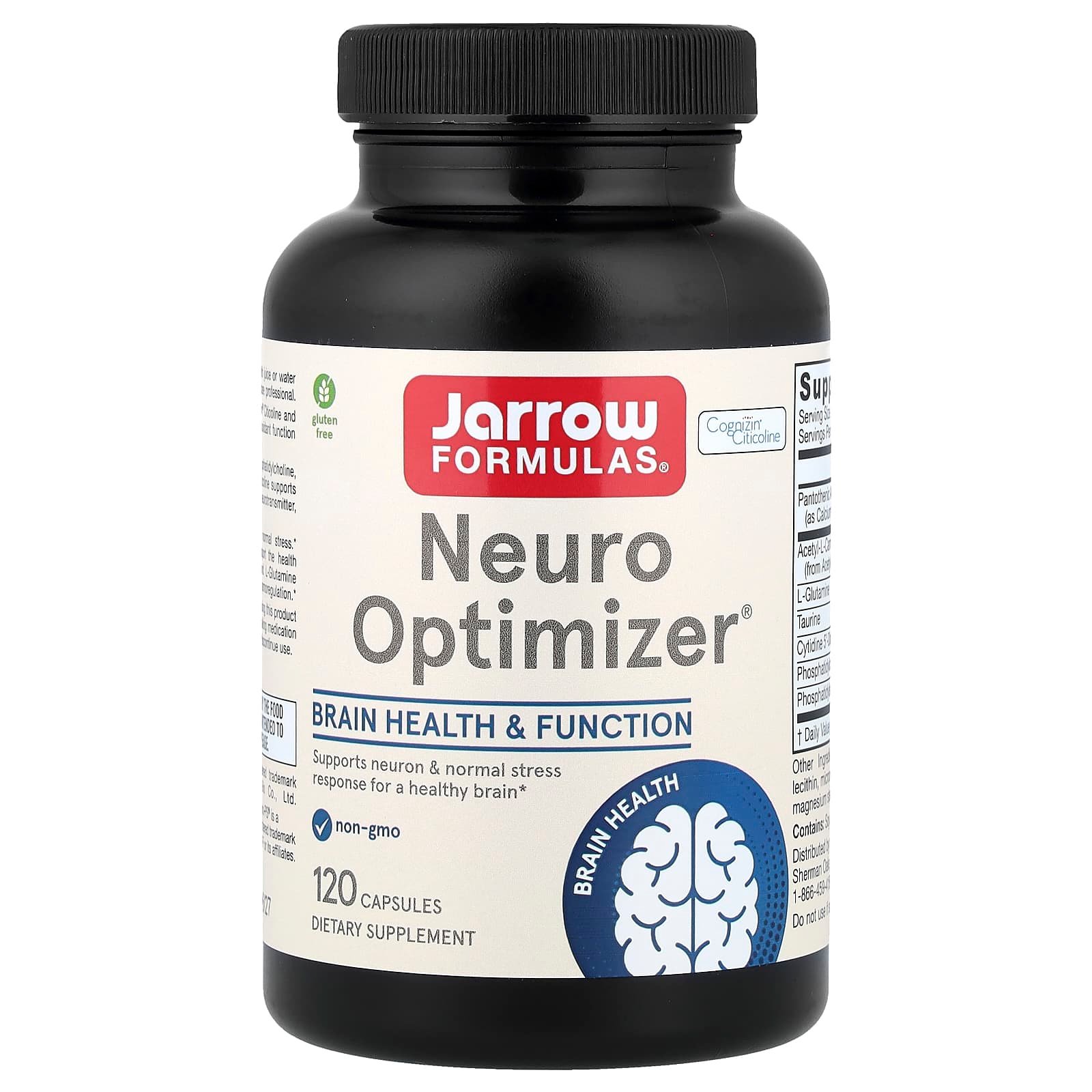 Jarrow Formulas, Neuro Optimizer®, 120 Cápsulas