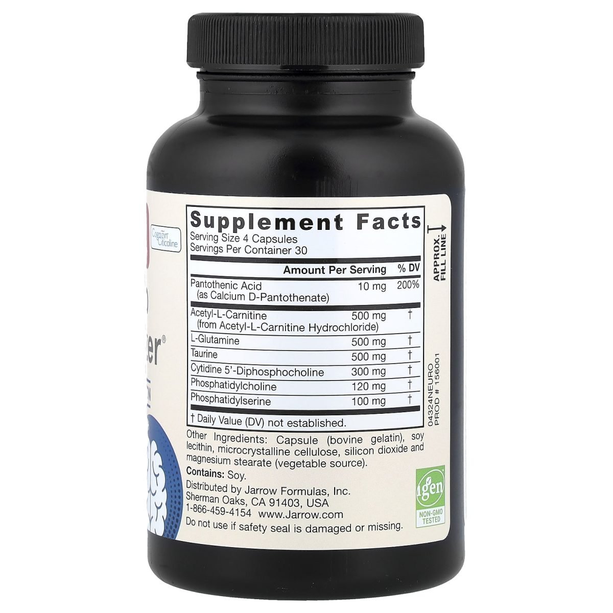 Jarrow Formulas, Neuro Optimizer®, 120 Cápsulas, foto 2