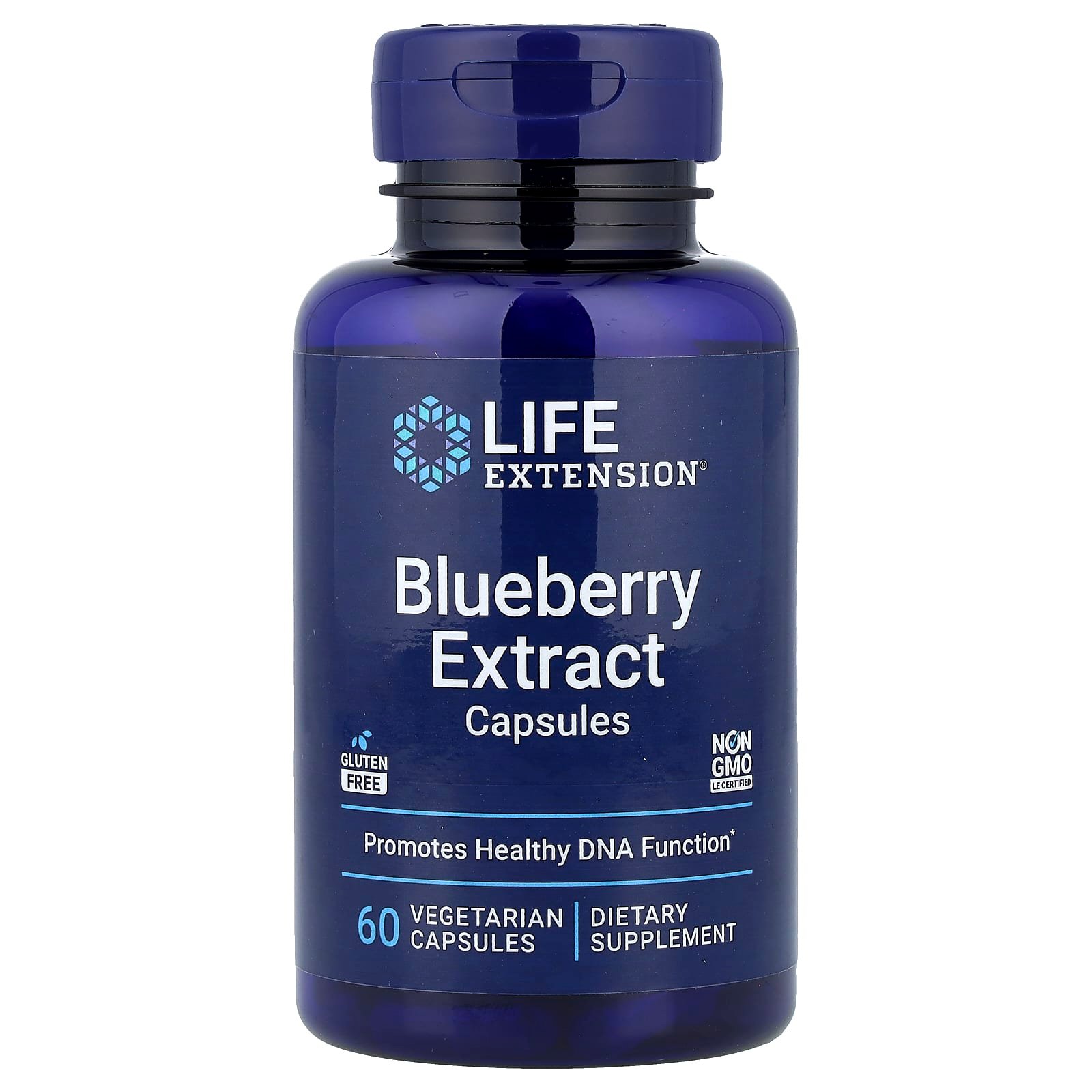 Life Extension, Cápsulas de Extrato de Mirtilo, 60 Cápsulas Vegetarianas