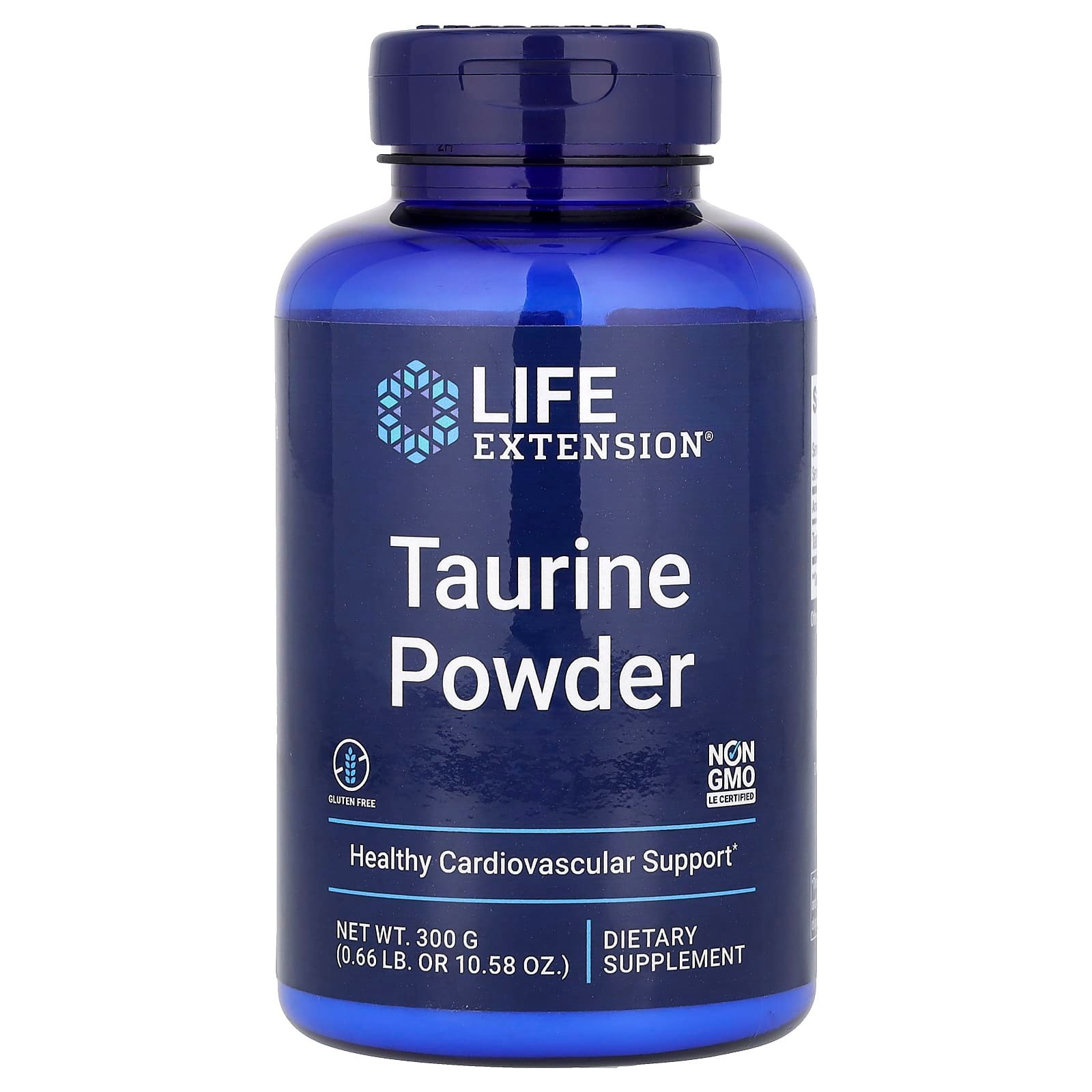 Life Extension, Pó de Taurina, 300 g (10,58 oz)