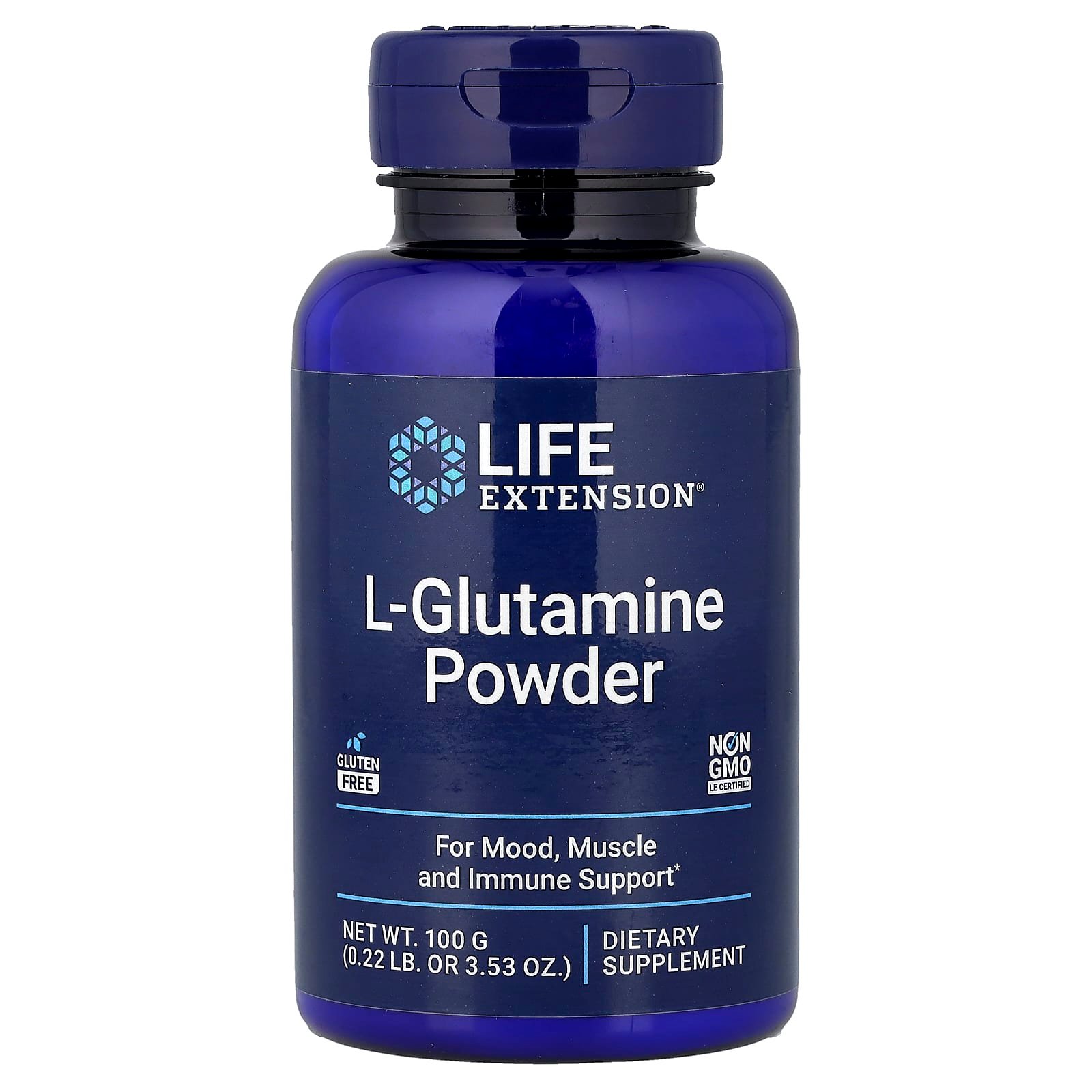 Life Extension, L-Glutamina em Pó, 100 g (3,53 oz)