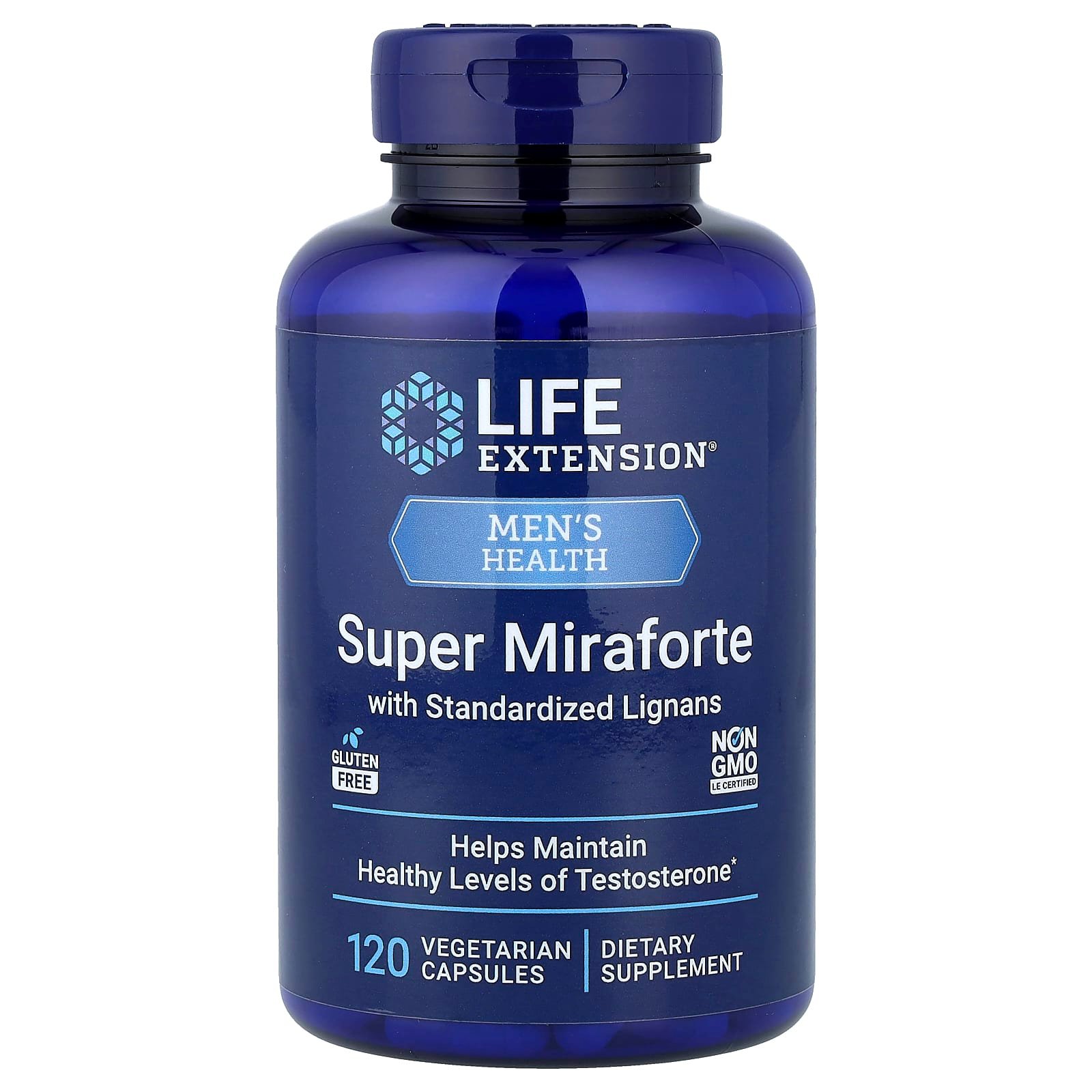 Life Extension, Super Miraforte com Benefícios de Lignanas Padronizadas, 120 Cápsulas Vegetarianas