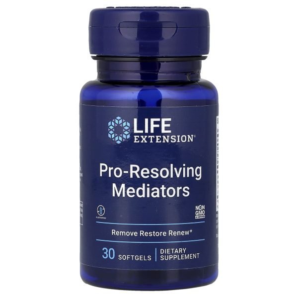 Life Extension, Mediadores Pró-Resolução, 30 Cápsulas Softgel