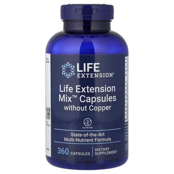 Life Extension, Mix™ Capsules Without Copper, 360 Capsules