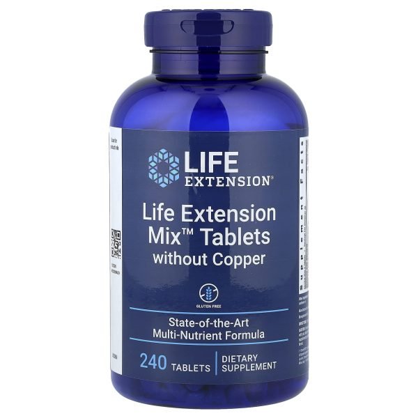 Life Extension, Mix™ Tablets Without Copper, 240 Tablets