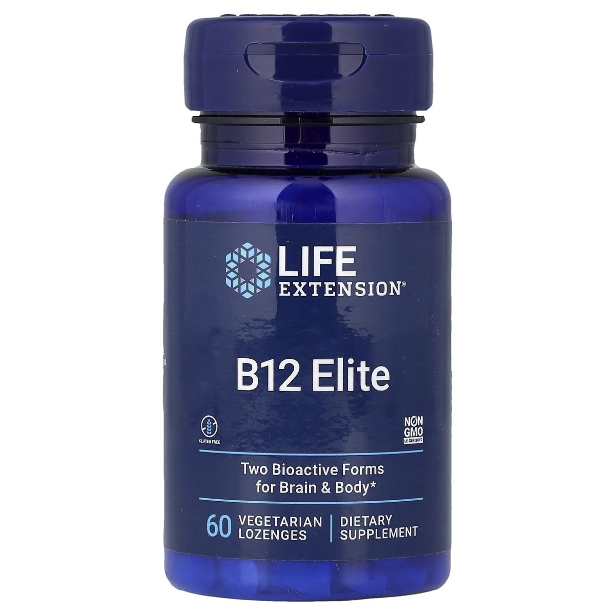 Life Extension, B12 Elite, 60 Pastilhas Vegetarianas (1.000 mcg por Pastilha)