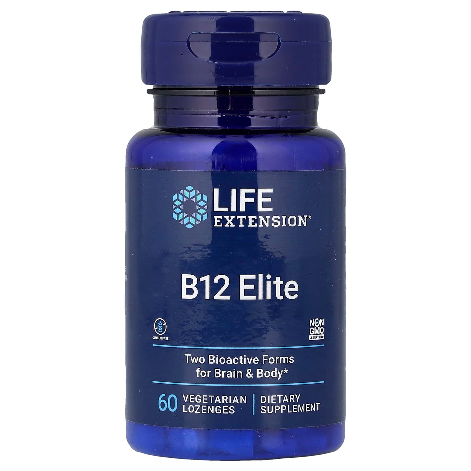 Life Extension, B12 Elite, 60 Pastilhas Vegetarianas (1.000 mcg por Pastilha)