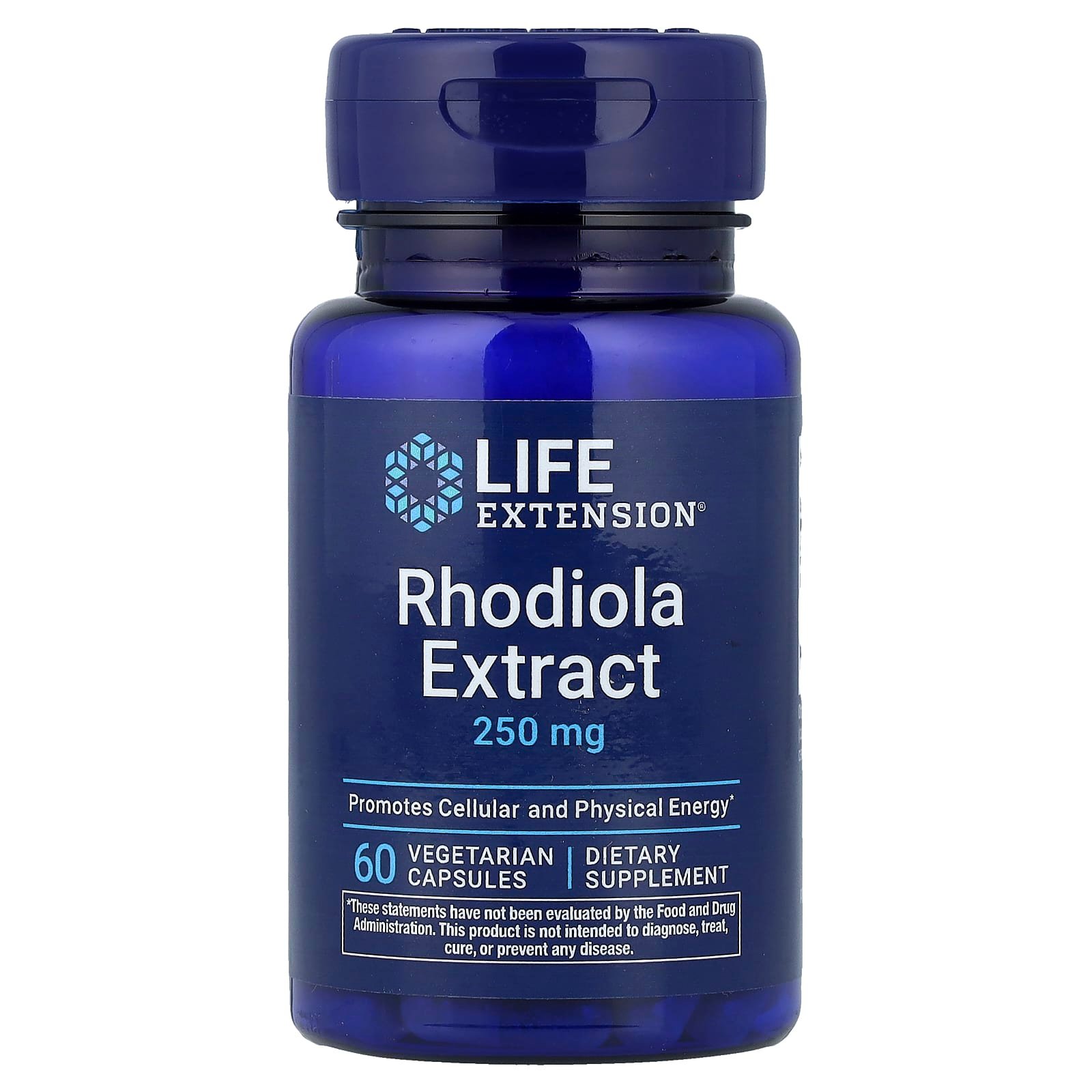 Life Extension, Rhodiola Extract, 250 mg, 60 Vegetarian Capsules