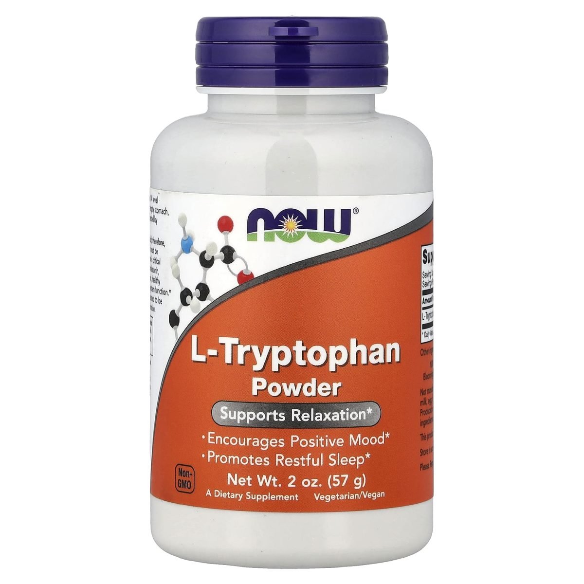 NOW Foods, L-Tryptophan Powder, 2 oz (57 g)