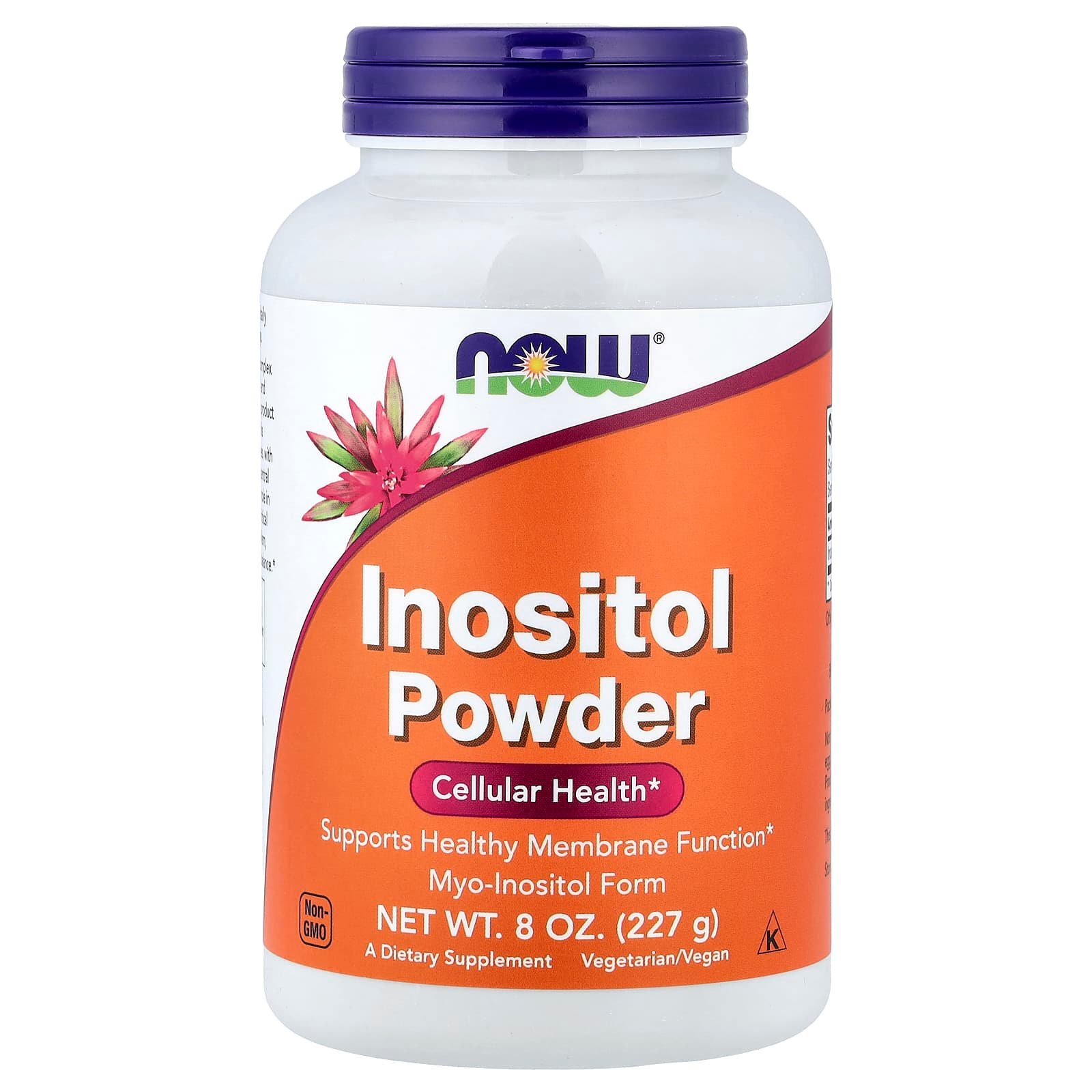 NOW Foods, Inositol em pó, 8 oz (227 g)
