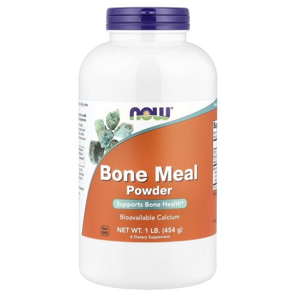 NOW Foods, Farinha de Ossos, Pó, 1 lb (454 g)