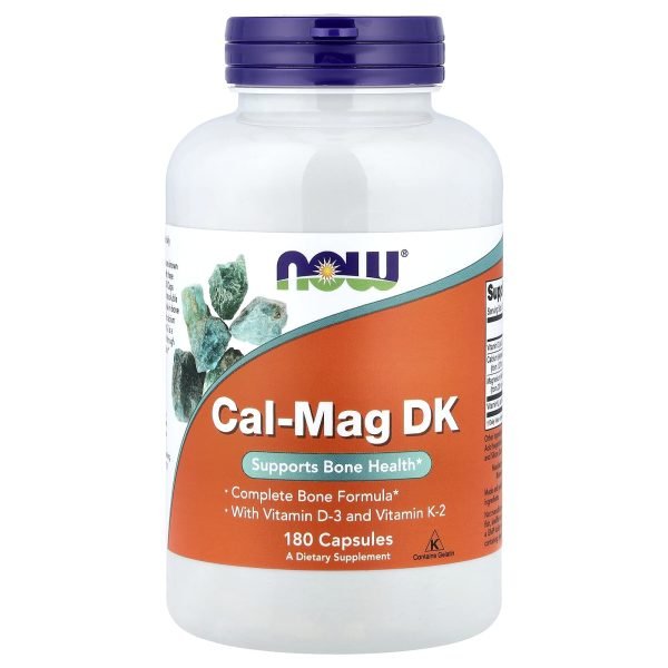 NOW Foods, Cal-Mag DK, 180 Cápsulas